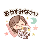 【心くばり】ナチュラルガール（個別スタンプ：16）