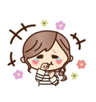 【心くばり】ナチュラルガール（個別スタンプ：20）