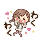 【心くばり】ナチュラルガール（個別スタンプ：24）