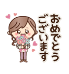 【心くばり】ナチュラルガール（個別スタンプ：25）