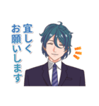 少女漫画風★イケメン学園（個別スタンプ：13）