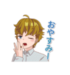 少女漫画風★イケメン学園（個別スタンプ：22）