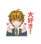 少女漫画風★イケメン学園（個別スタンプ：24）
