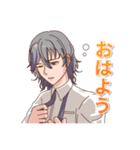 少女漫画風★イケメン学園（個別スタンプ：35）
