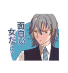 少女漫画風★イケメン学園（個別スタンプ：40）