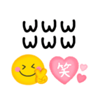気持ち伝えるスマイル♡ゆるかわ文字（個別スタンプ：23）