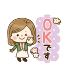 春＆新生活＊大人かわいい主婦（個別スタンプ：3）