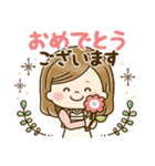 春＆新生活＊大人かわいい主婦（個別スタンプ：35）