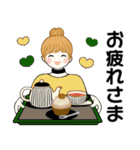 キュートなお団子ちゃん12 ♡ リラックス編（個別スタンプ：13）