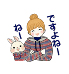キュートなお団子ちゃん12 ♡ リラックス編（個別スタンプ：27）