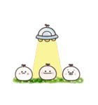 動く！まるいやつらとトリさん♩年中使える（個別スタンプ：20）
