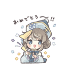 青いキョンシーの女の子（個別スタンプ：8）