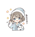 青いキョンシーの女の子（個別スタンプ：22）