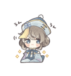 青いキョンシーの女の子（個別スタンプ：26）