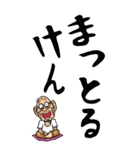 【デカ文字】熊本弁じい（個別スタンプ：11）