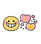 スマイルニコちゃん♡気持ち伝わる吹き出し（個別スタンプ：10）
