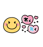 スマイルニコちゃん♡気持ち伝わる吹き出し（個別スタンプ：13）