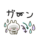 大人かわいい♡カラフルうさぎ（個別スタンプ：28）