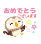 気持ちを伝える★フクロウ（個別スタンプ：28）