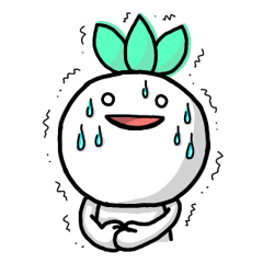 [LINEスタンプ] 毎日使える「カブオ」と「カブコ」1の画像（メイン）