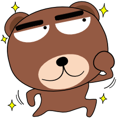 [LINEスタンプ] 毎日、クマさん