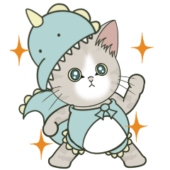 [LINEスタンプ] 【LINEスタンプの日】ぽんザウルス