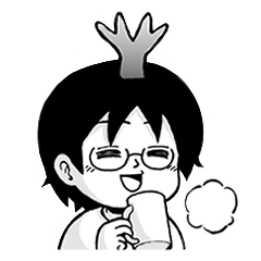 [LINEスタンプ] デジタル作画奮闘記（長谷川智広）