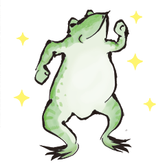 [LINEスタンプ] 鳥獣戯画【スタンプの日】