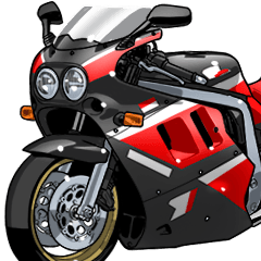 [LINEスタンプ] 1100ccスポーツバイク5(車バイクシリーズ)