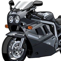 [LINEスタンプ] 1100ccスポーツバイク6(車バイクシリーズ)