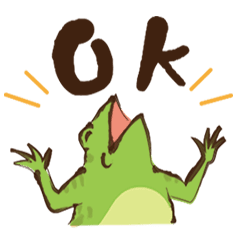 [LINEスタンプ] 動く！鳥獣戯画（日常会話）