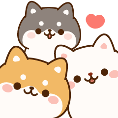 [LINEスタンプ] 飛び出す！わんわんず3（毎日連絡）