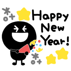 [LINEスタンプ] モノクロニコちゃん 2023（再販）
