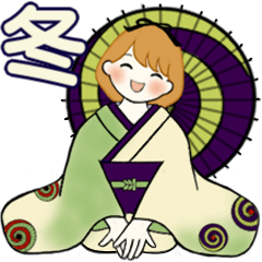[LINEスタンプ] ふんわりリボンちゃん 12 ♡ 冬の思いやり