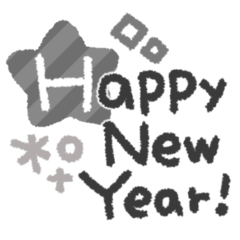 [LINEスタンプ] 大人可愛い◎モノクロスタンプ2023（再販）