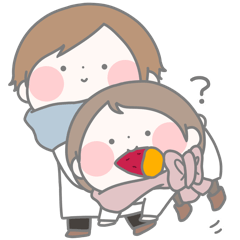 [LINEスタンプ] 冬のまるいすたんぷ【BIG】