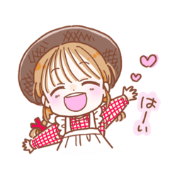 [LINEスタンプ] カントリー系【ゆるふわガールズ】