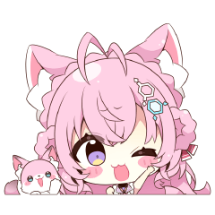 [LINEスタンプ] ホロライブ公式スタンプ「博衣こより」