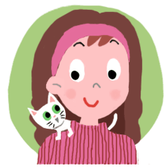 [LINEスタンプ] 白い子ネコ ドイツ語編