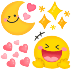 [LINEスタンプ] 毎日使えるスマイル♡ゆるかわカラフル