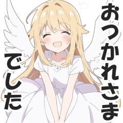 [LINEスタンプ] HP回復天使！癒しのヒーラーエンジェル
