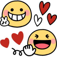 [LINEスタンプ] 毎日使える♡スマイルニコちゃん