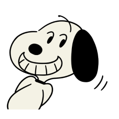 [LINEスタンプ] 動く♪スヌーピーレトロスタンプ