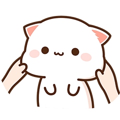 [LINEスタンプ] もちもち動くももねこちゃん 1(Version2)