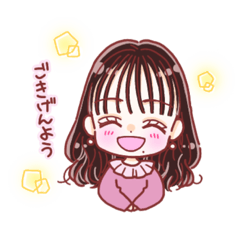 [LINEスタンプ] エレガント系【ゆるふわガールズ】