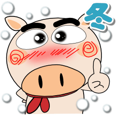 [LINEスタンプ] 毎日、ブタさん 冬 ポップでカラフル