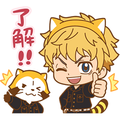 [LINEスタンプ] 東京リベンジャーズ ラスカルコラボ