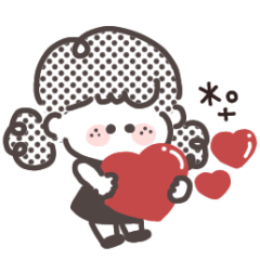 [LINEスタンプ] ゆるふわGIRL◎年中使えるスタンプ #1