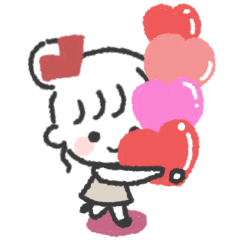 [LINEスタンプ] おだんごGIRL◎年中使えるスタンプ