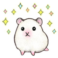 [LINEスタンプ] ハムスターとインコのゆるい日常 2